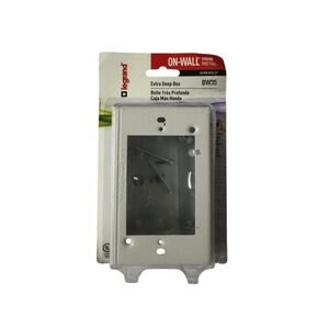 Legrand On Wall Metal Wiring Box Extra Deep Model BW35 NIB